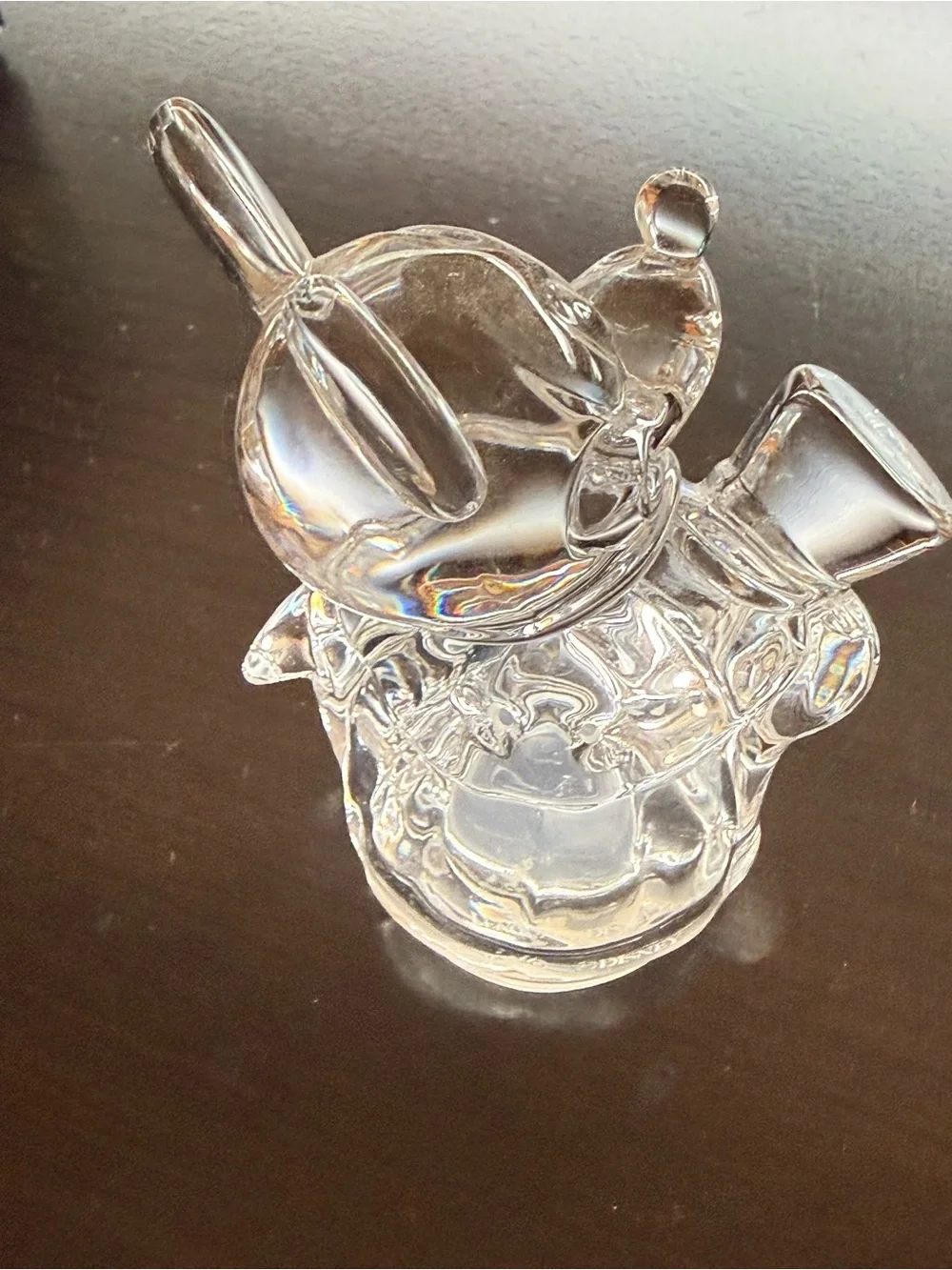 Disney Lenox Crystal Mickey & Minnie  - Home Accent/salt n pepper shaker